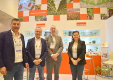 Andre Braam, Jan de Smet, Menno Roodenburg and Veronica Aguirre with van der Knaap